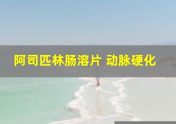 阿司匹林肠溶片 动脉硬化